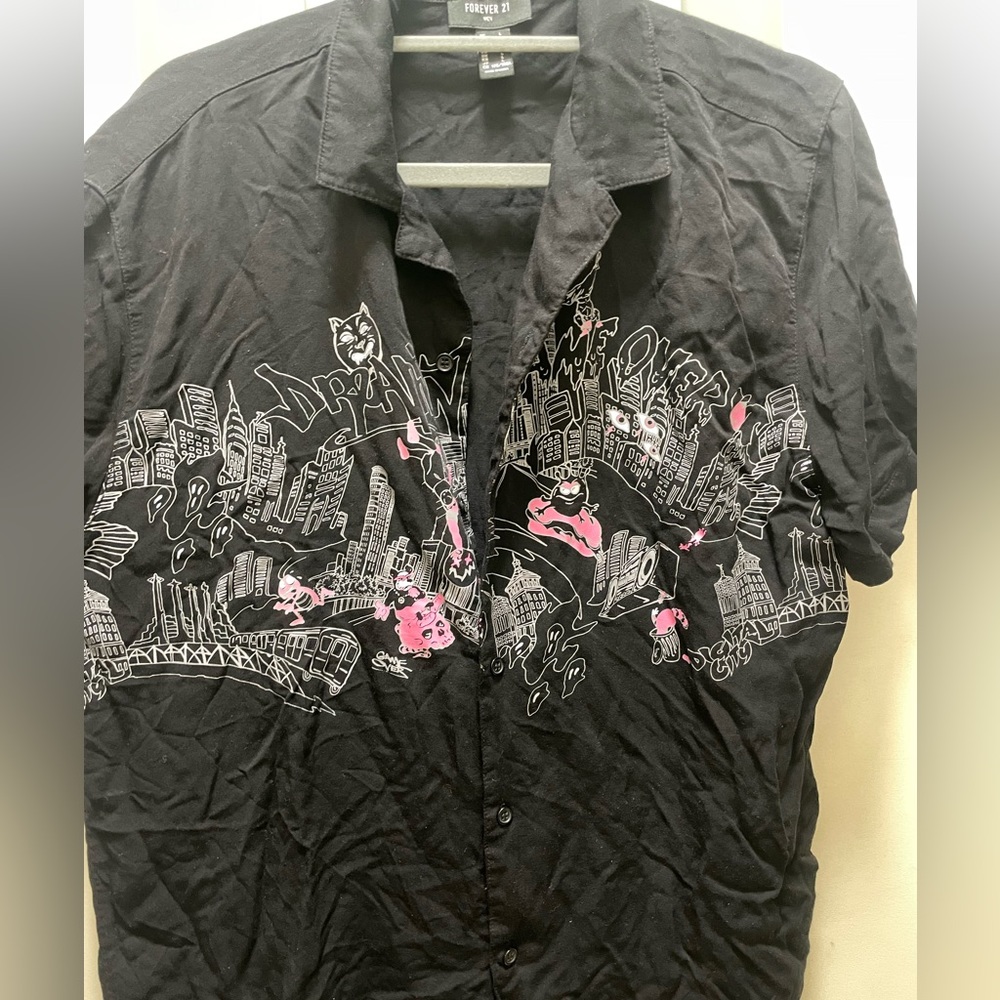 Forever 21 button down, stylish, tried in but never actually worn.